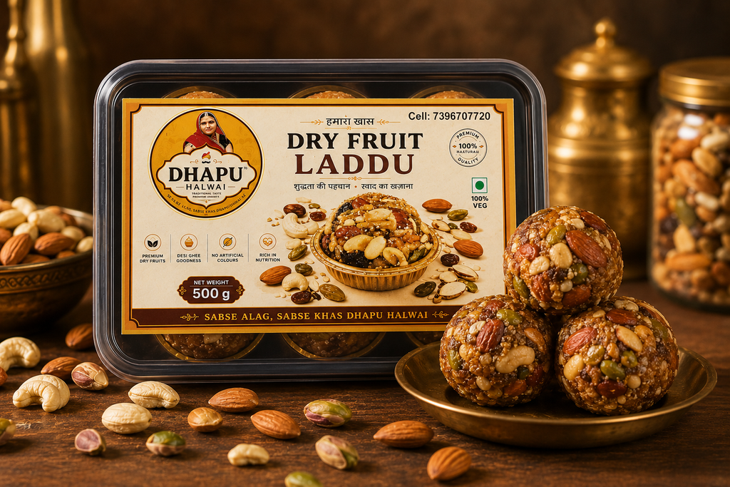 Dhapu Halwai Dry Fruit Laddu
